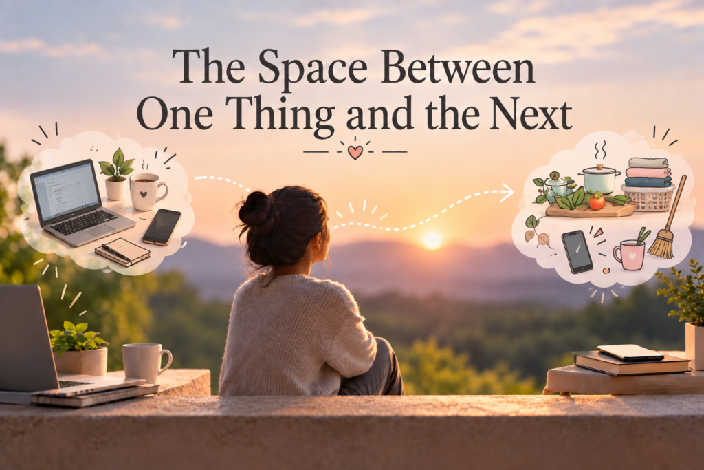 The Space Between One Thing and the Next