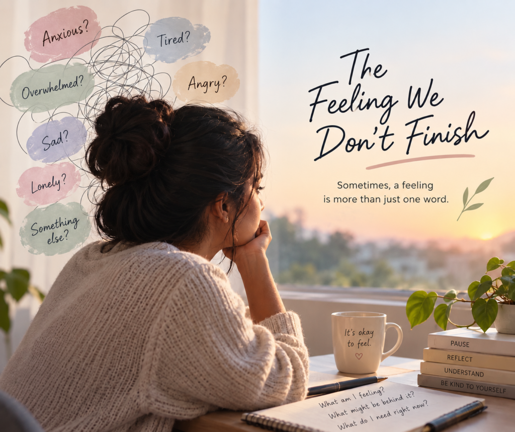 The Feeling We Don’t Finish