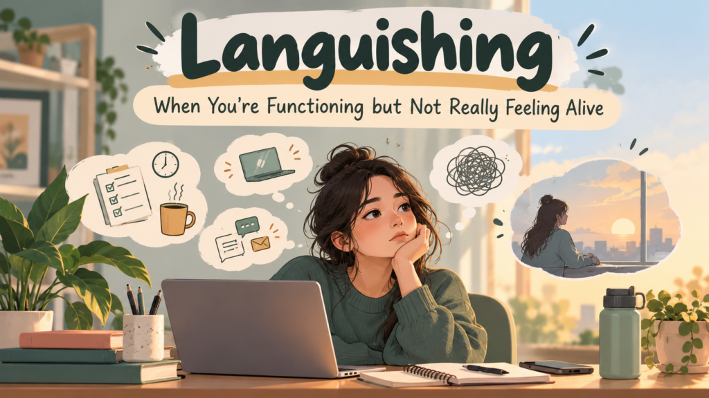 Languishing: When You’re Functioning but Not Really Feeling Alive